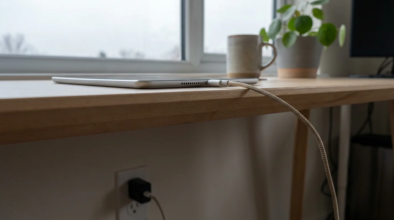 1. Charge Your iPad illustration