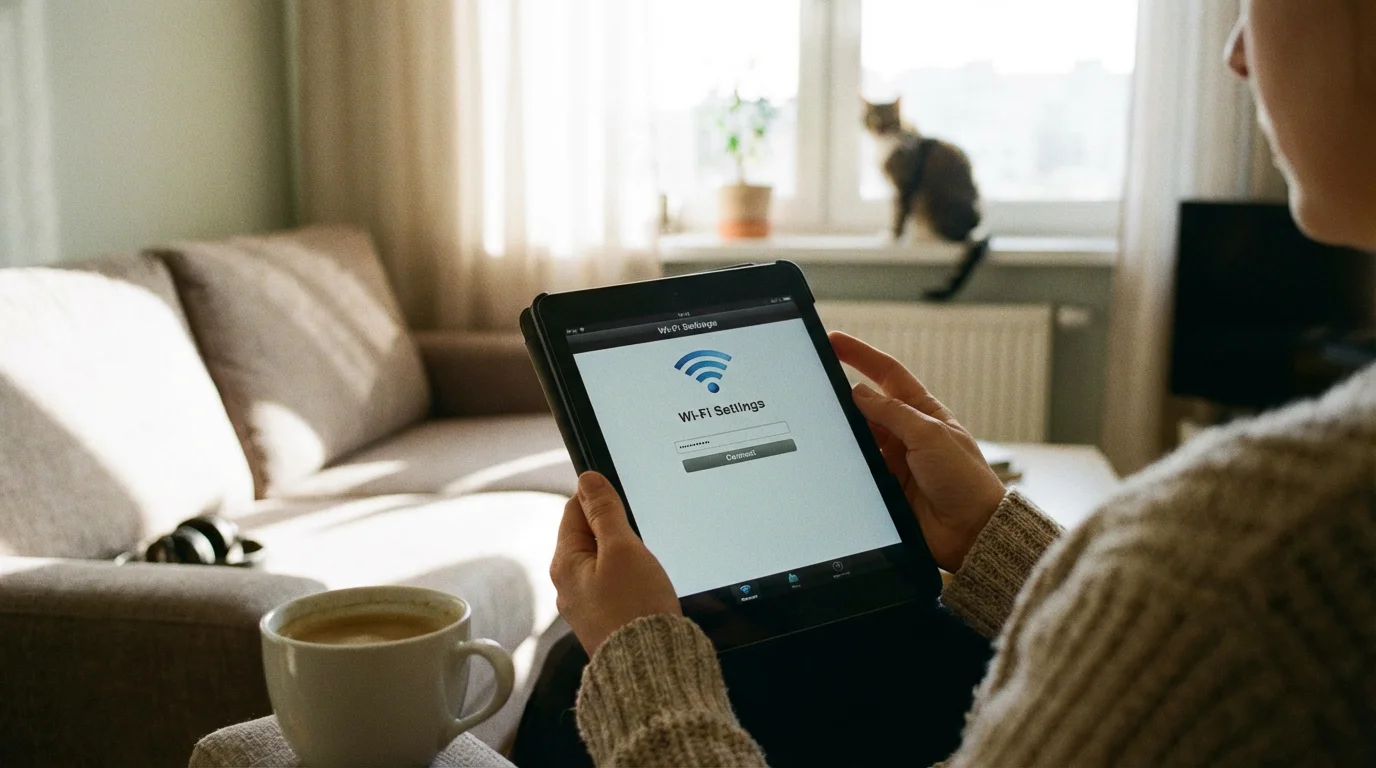 1. Connecting to Wi-Fi illustration