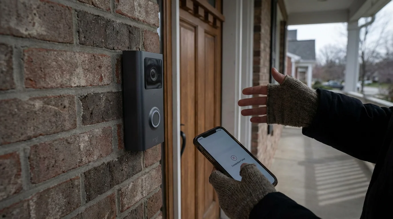 1. Doorbell Not Connecting to Wi-Fi illustration