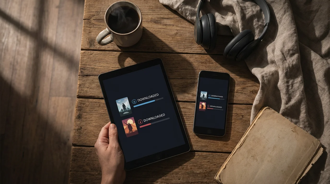 2. Download Shows for Offline Viewing (Phone/Tablet Only) illustration