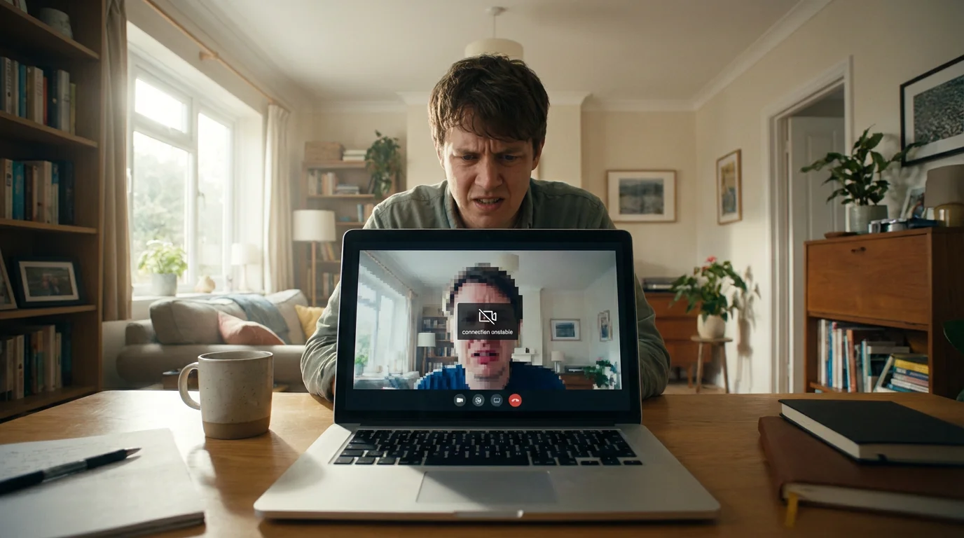 2. The Video is Choppy or Frozen, or the Audio Cuts Out. illustration