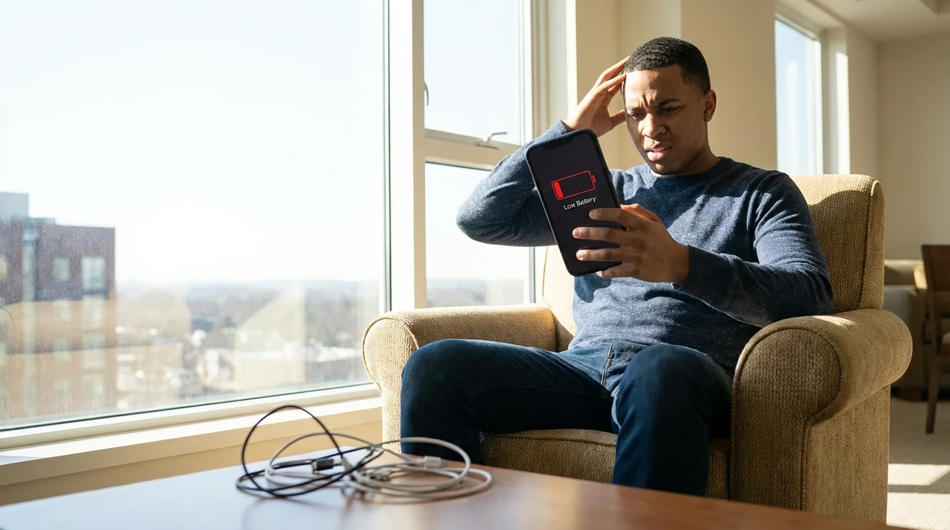 3. My Battery Is Draining Too Quickly illustration