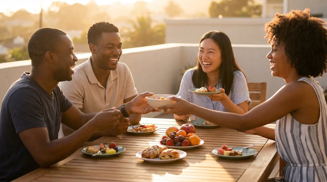 3. Share a Meal or a Snack Together illustration