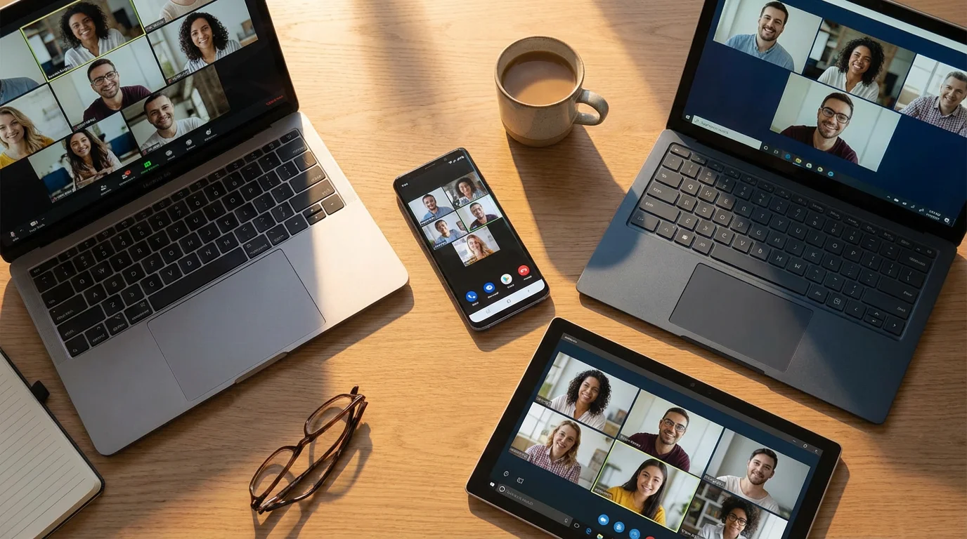 4. "Can I FaceTime with someone who has an Android phone or a Windows computer?" illustration