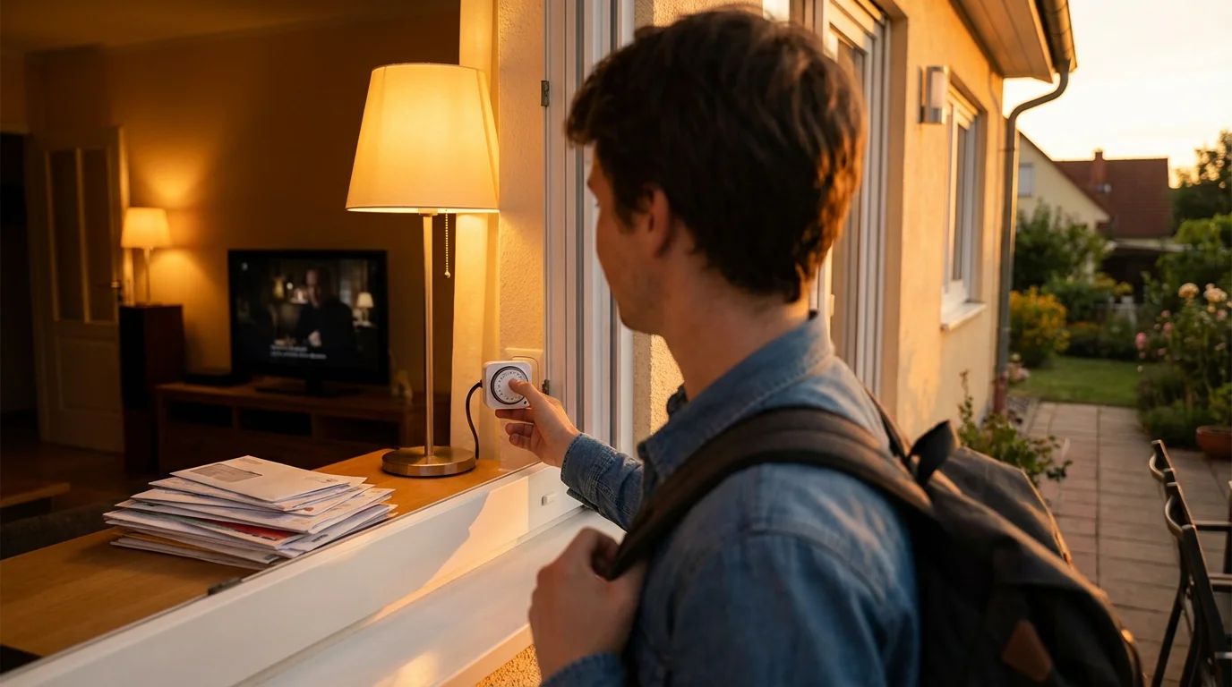 5. Make Your Home Look Occupied illustration