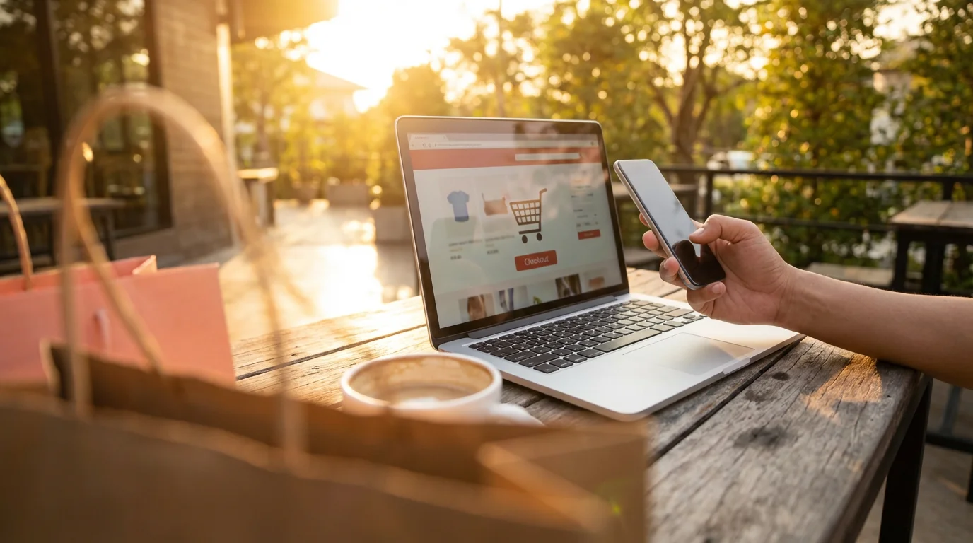 Adding Items to Your Cart and Checking Out illustration