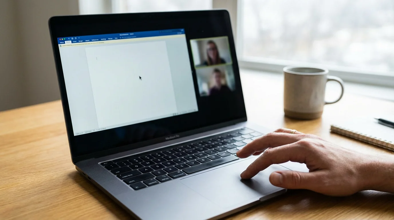 An Easier Alternative: Screen Sharing on a Video Call illustration
