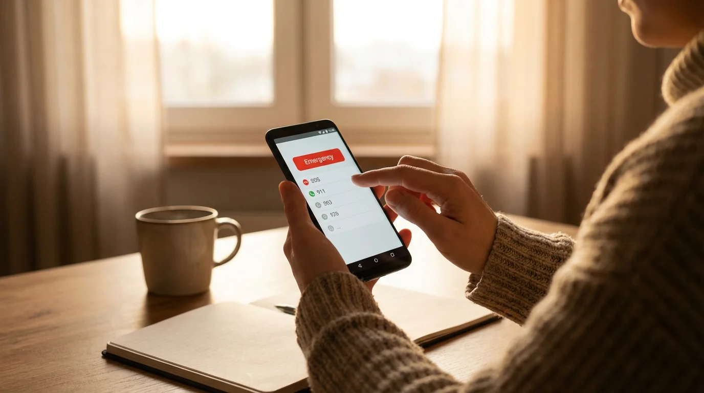 Android Emergency Call Methods illustration