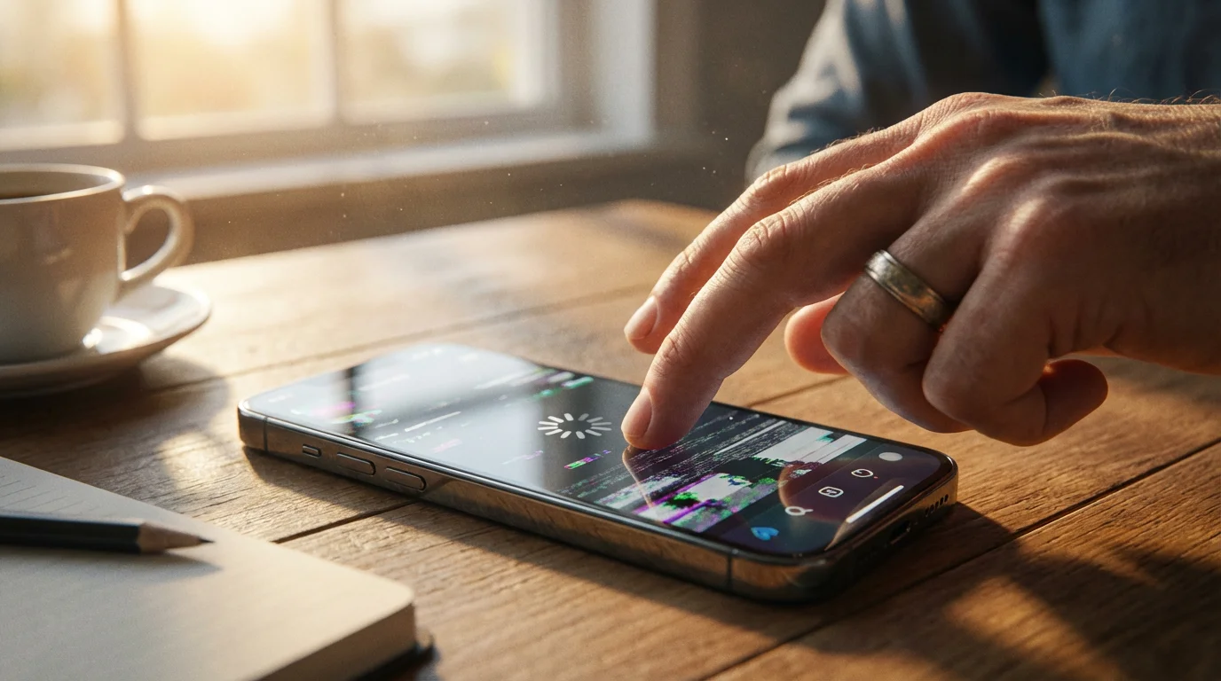 App Not Working or Freezing illustration