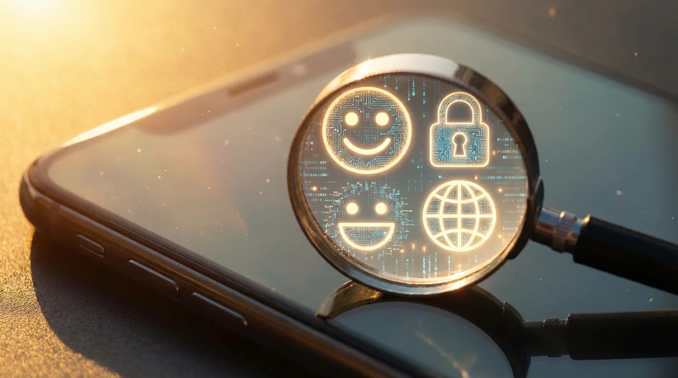 "Are emoji secure? Could they be tracking me?" illustration