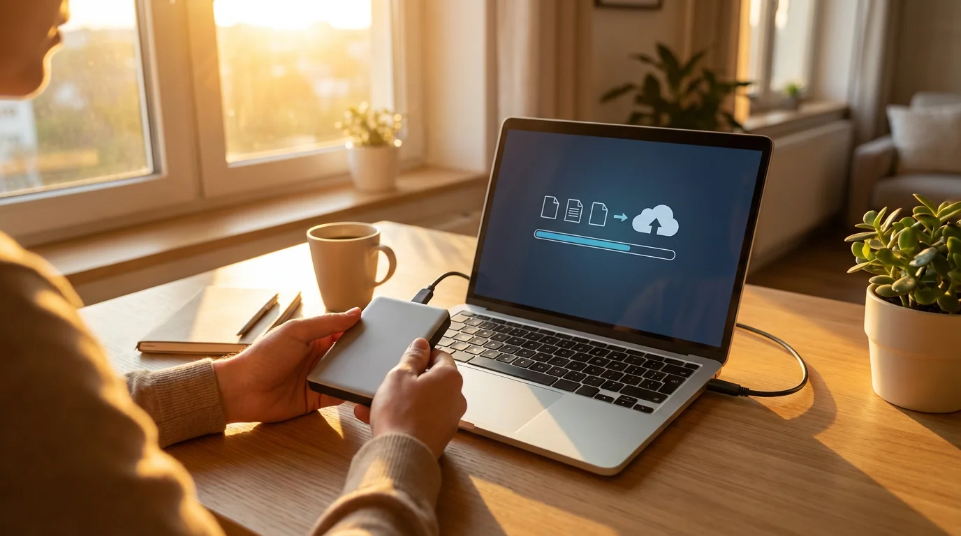 Back Up Important Data illustration