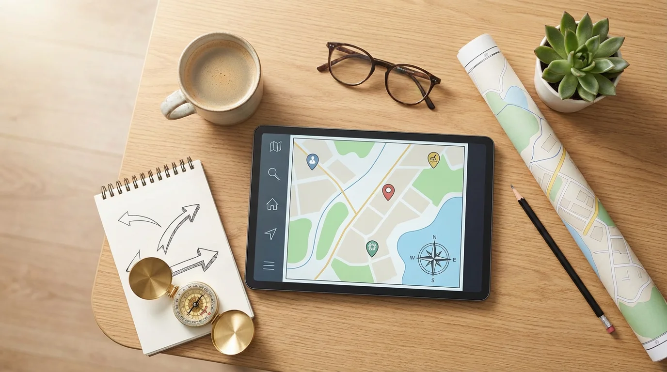 Basic Navigation and What You'll See On Screen illustration