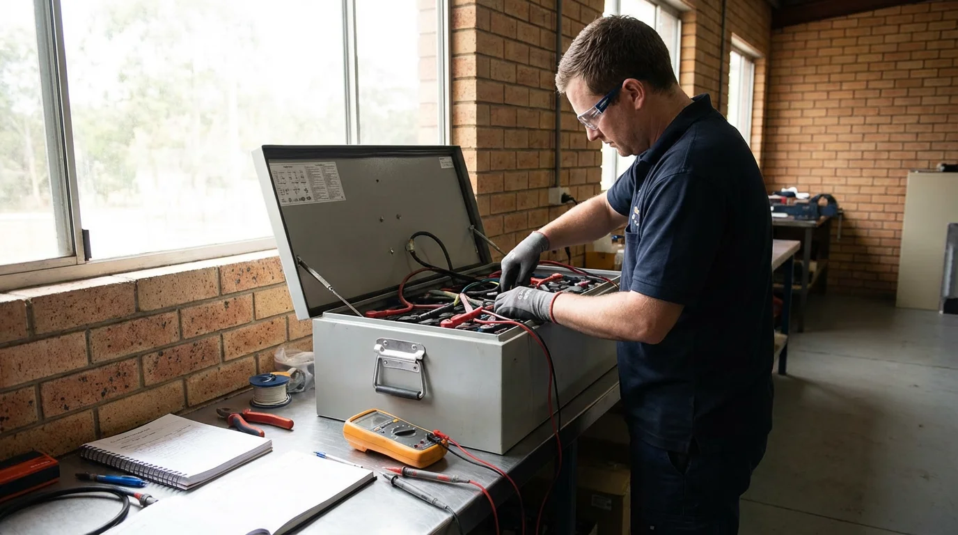 Battery Maintenance illustration