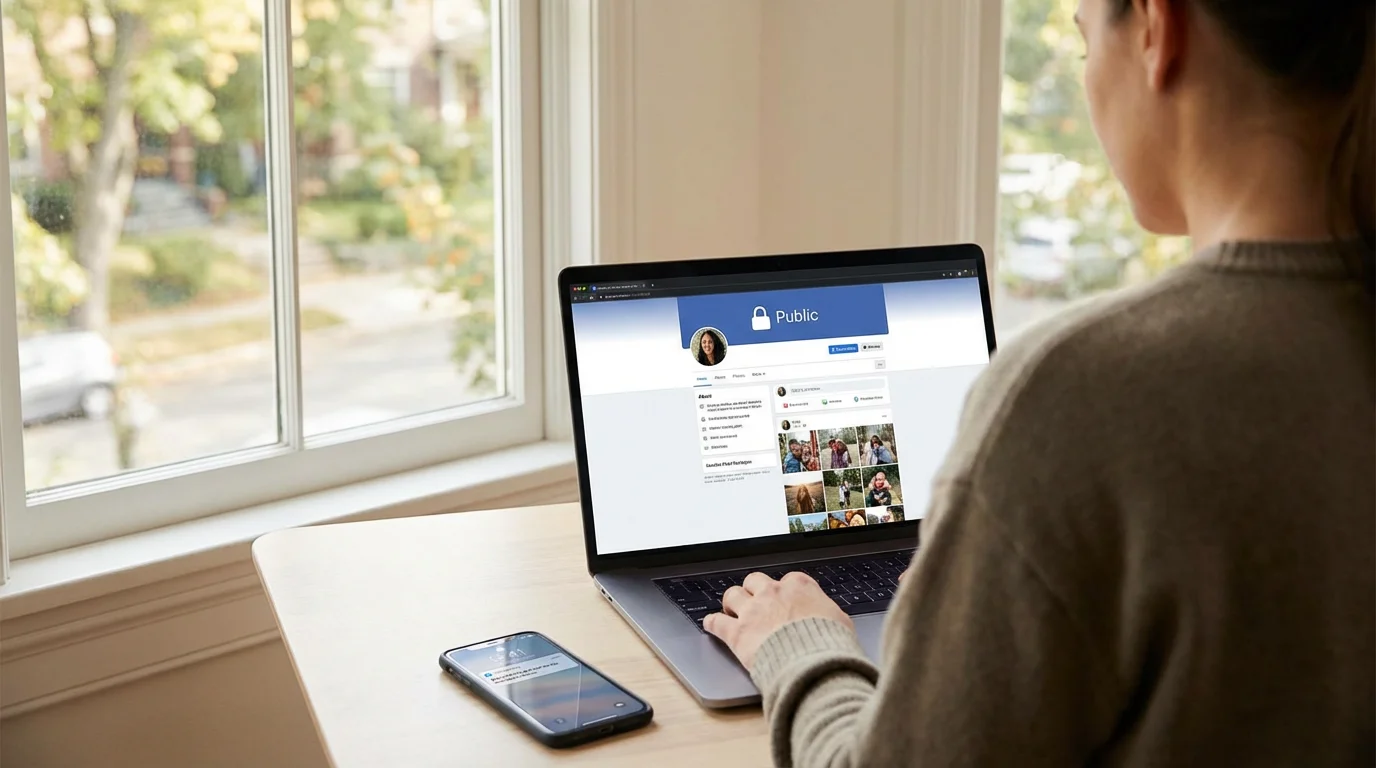 Be Wary of Oversharing Online illustration