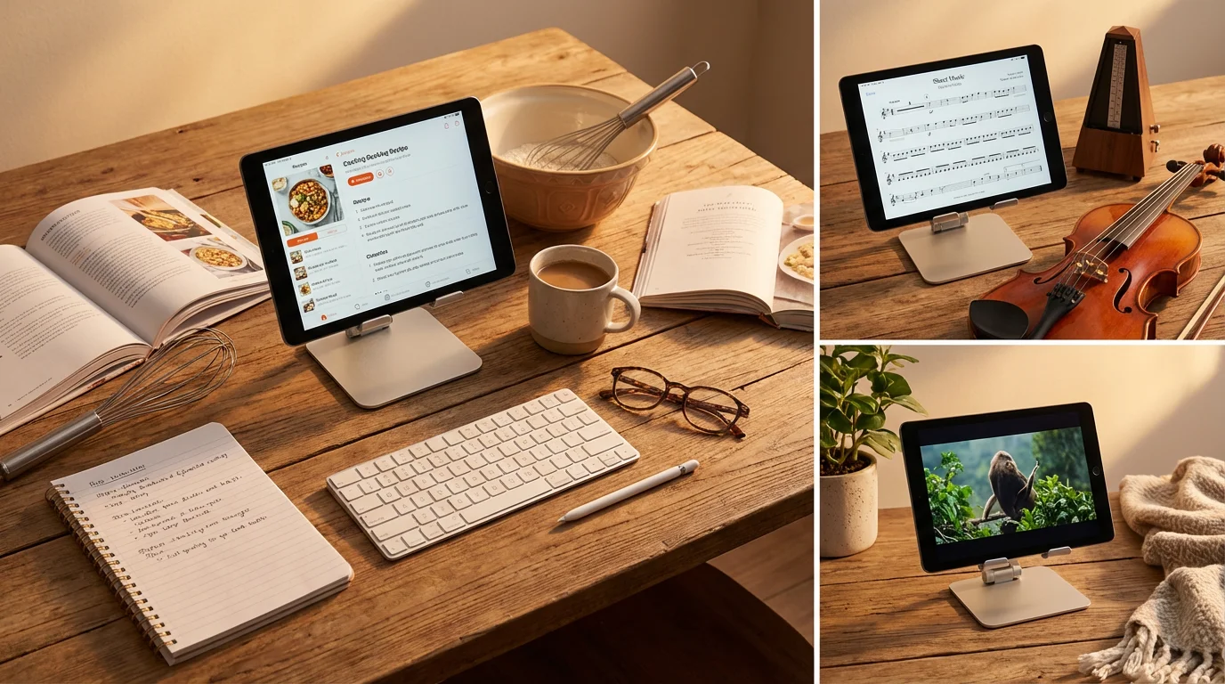 Beyond Video Calls: Other Practical Uses for Your Tablet Stand illustration