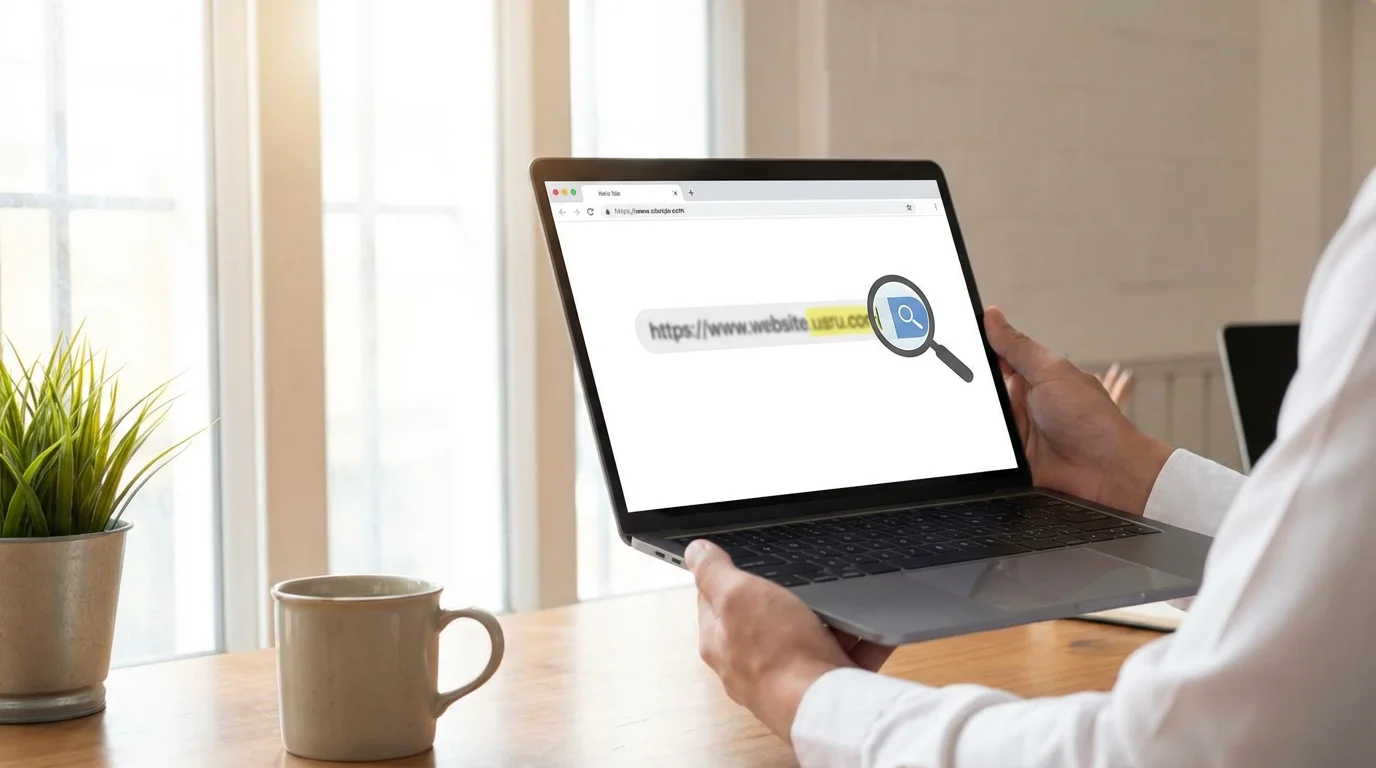 Check the Top-Level Domain (TLD) illustration