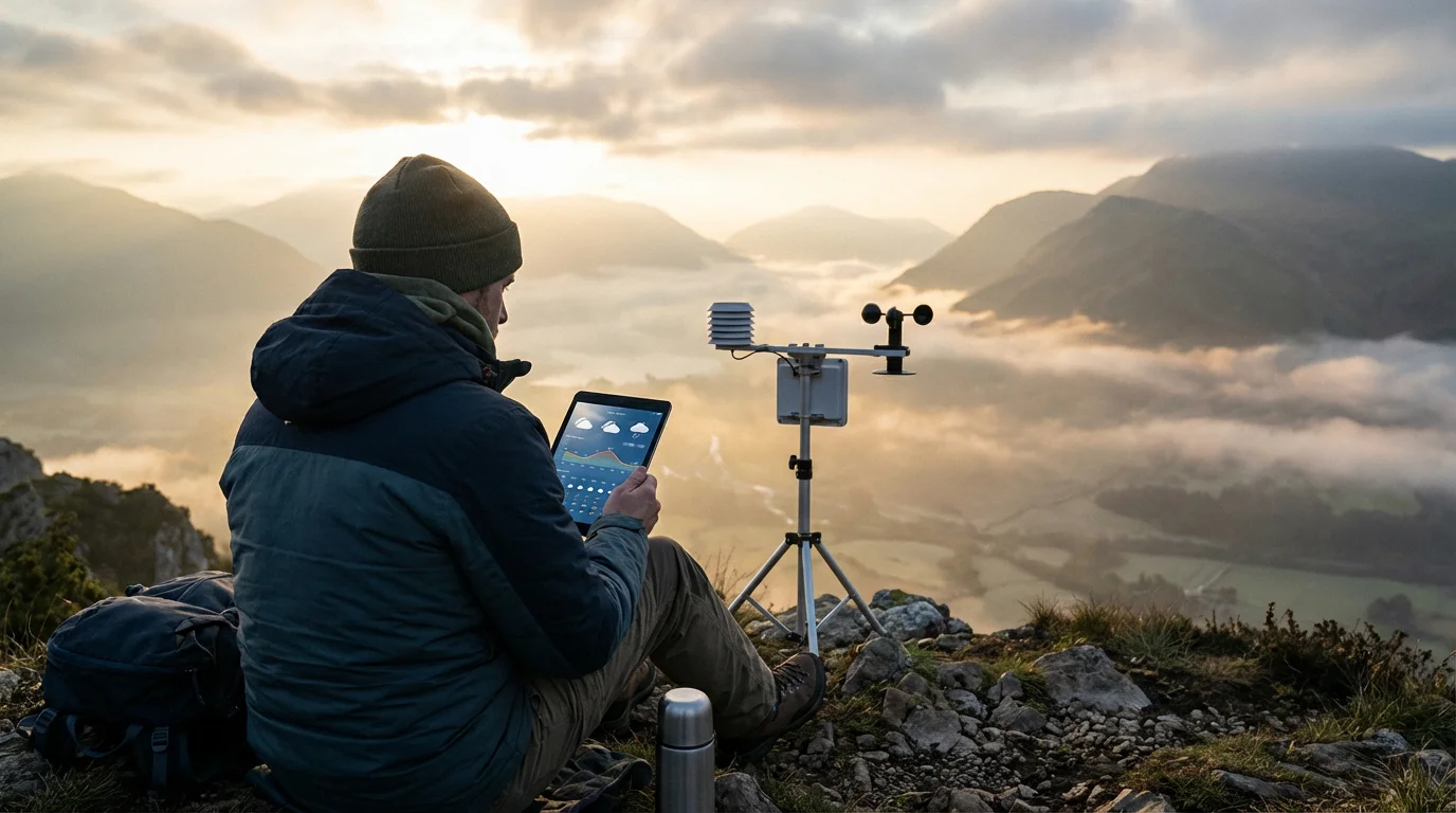 Checking the Daily and Hourly Forecasts illustration