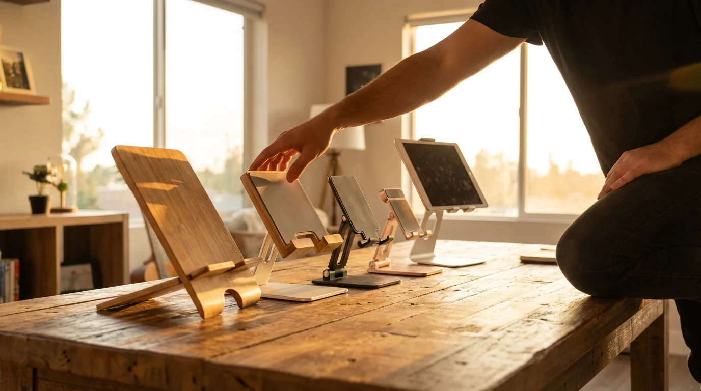 Choosing the Best Tablet Stand for Your Needs illustration