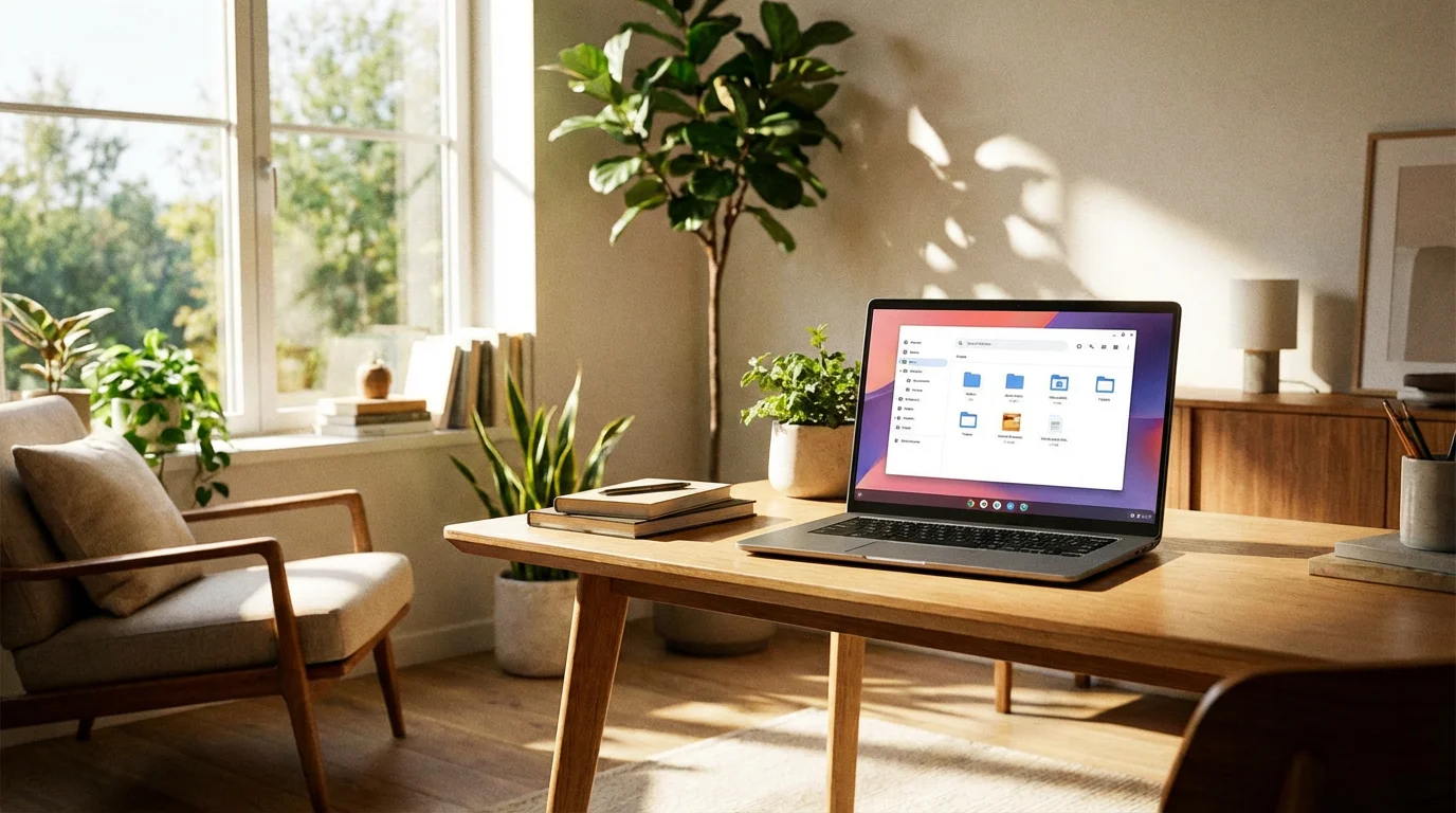 Chrome OS: Files App illustration