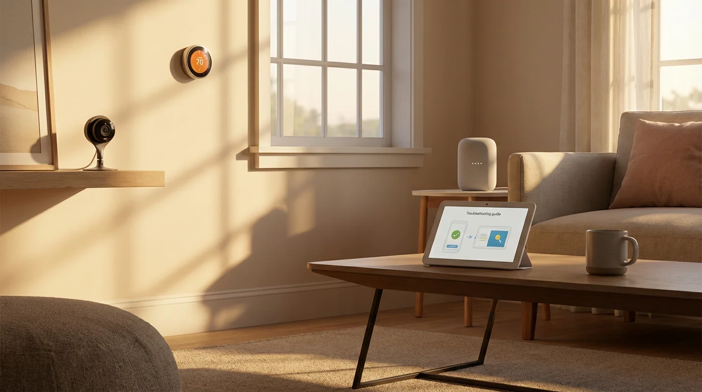 Common Google Nest Problems and Solutions illustration