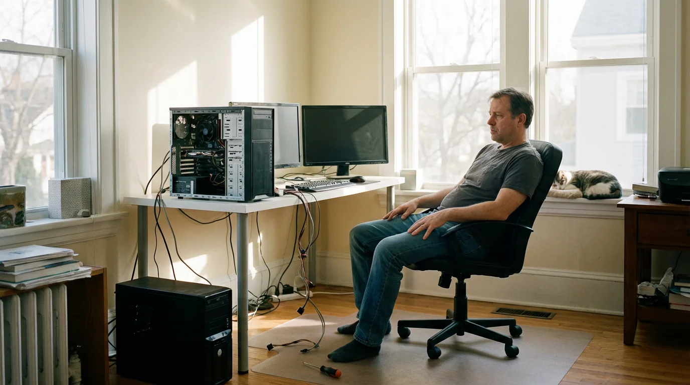 Computer Won't Turn On illustration