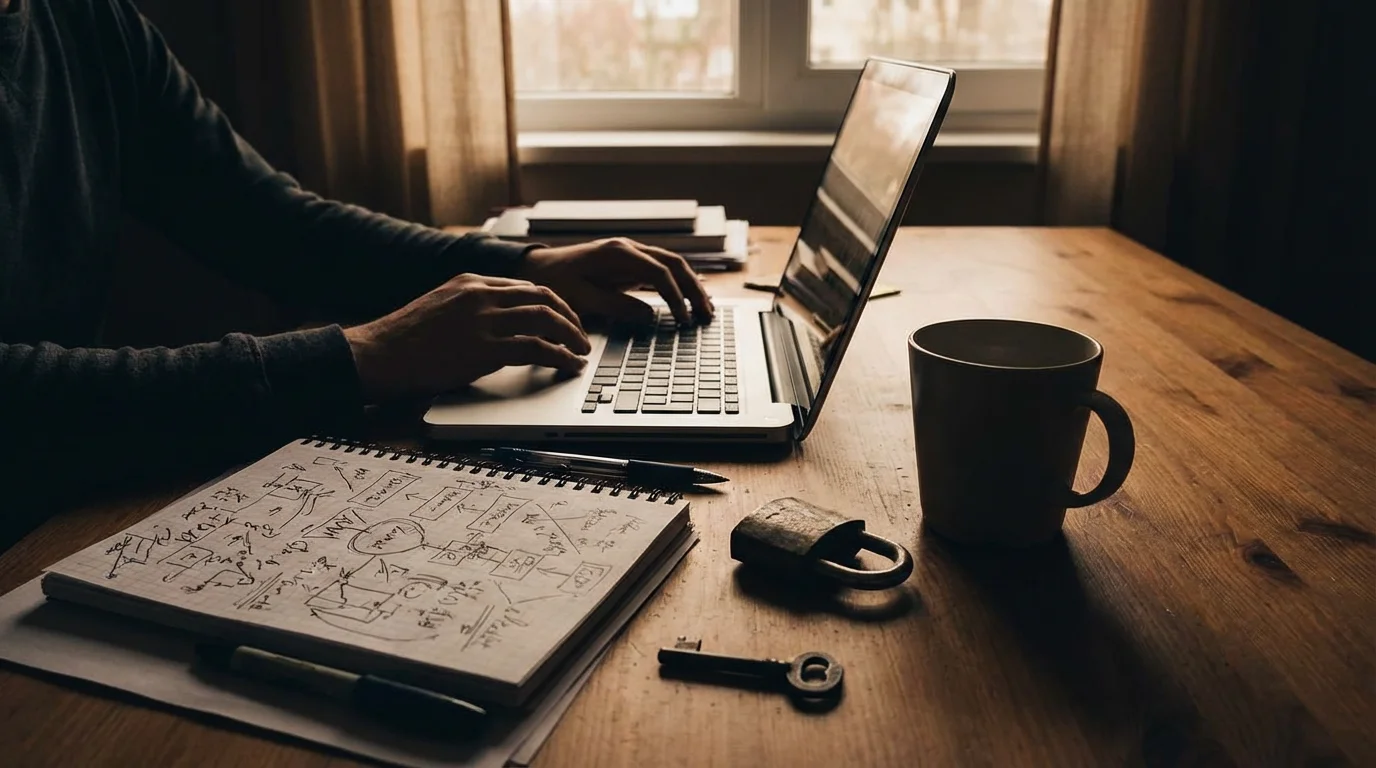 Create Strong, Unique Passwords illustration