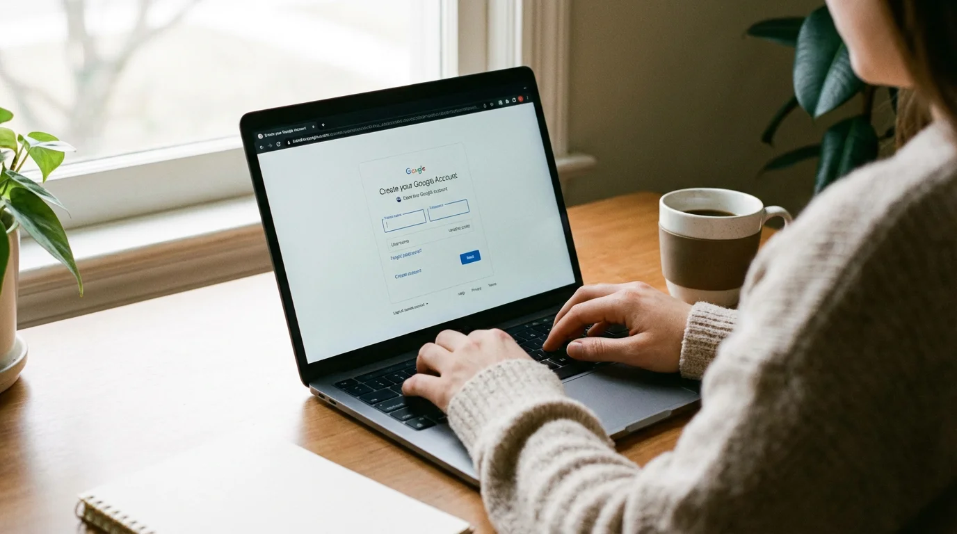 Creating a Google Account (If You Do Not Have One) illustration