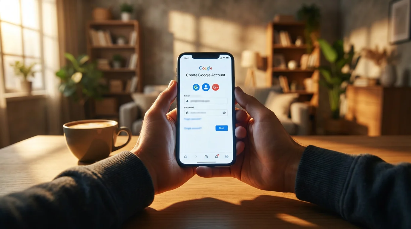Creating a Google Account on Your Smartphone or Tablet illustration