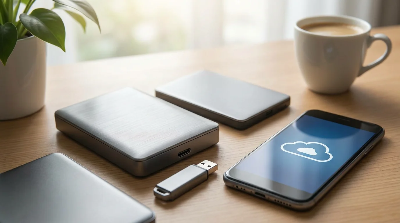 Easy Ways to Back Up Your Files: illustration