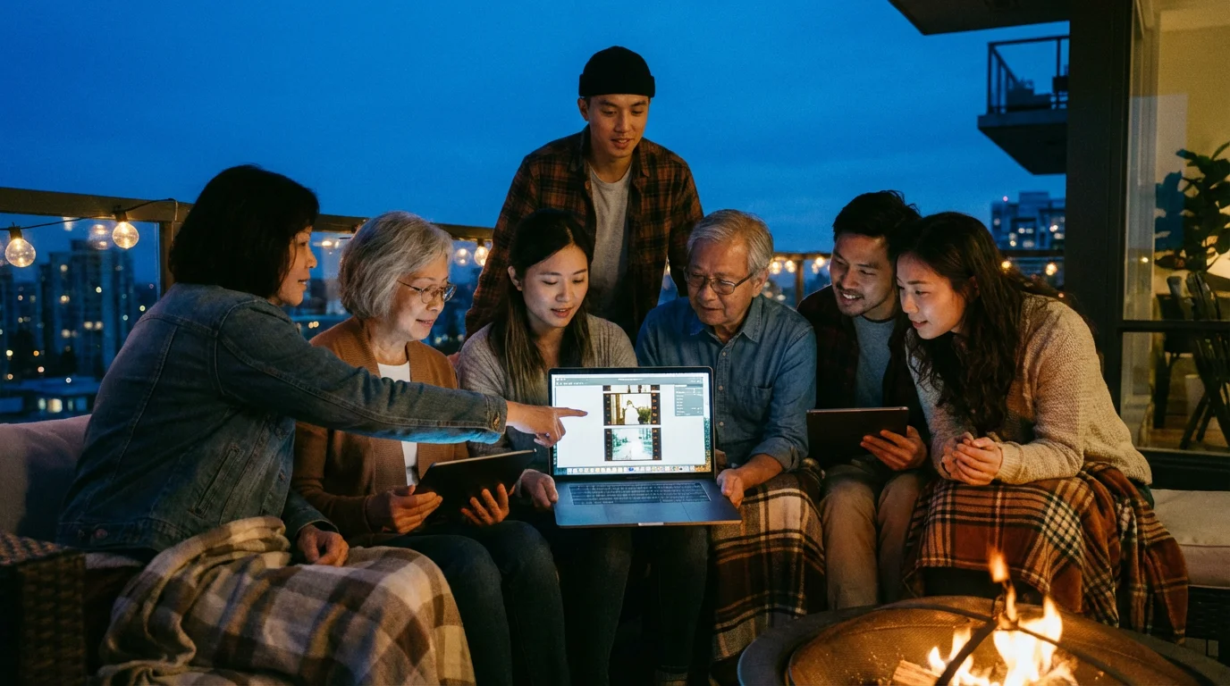 Editing and Sharing Your Memories illustration