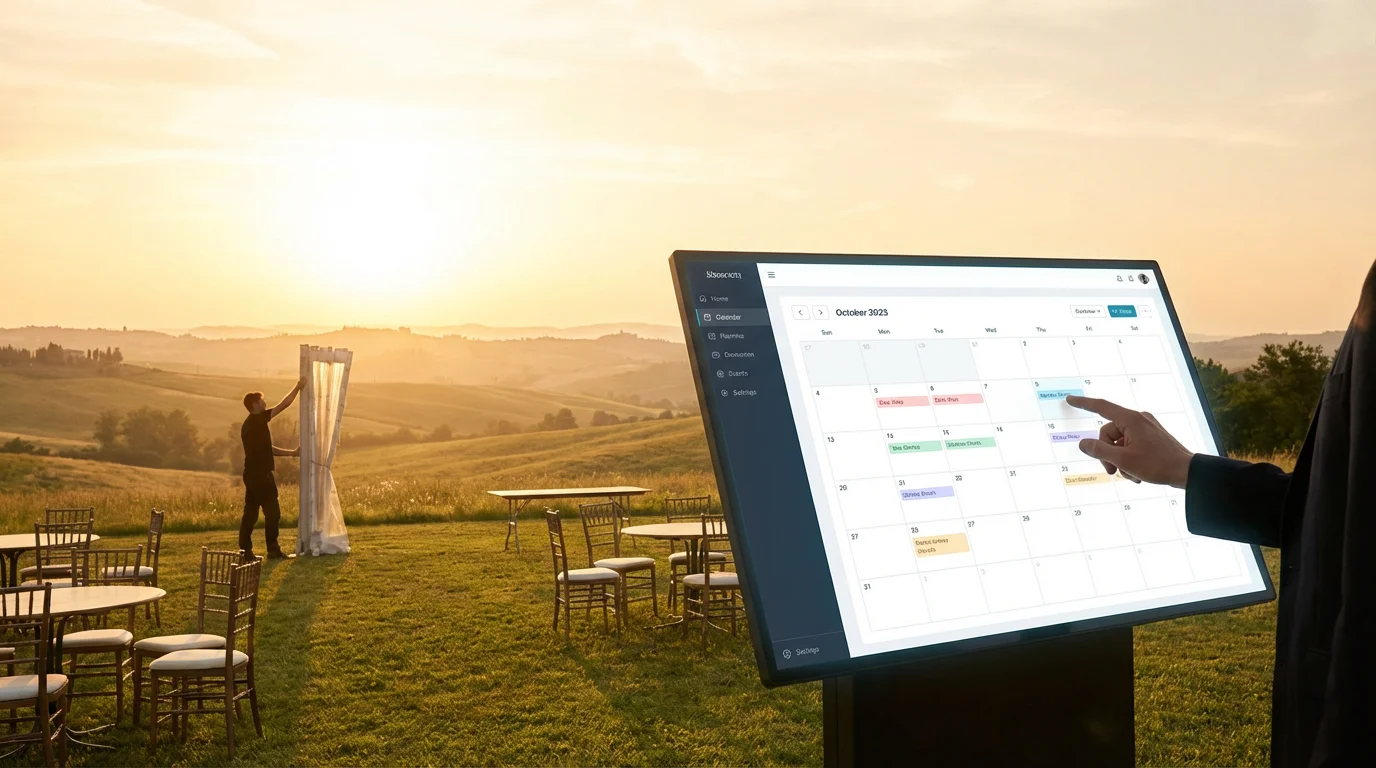Editing or Deleting an Event: illustration