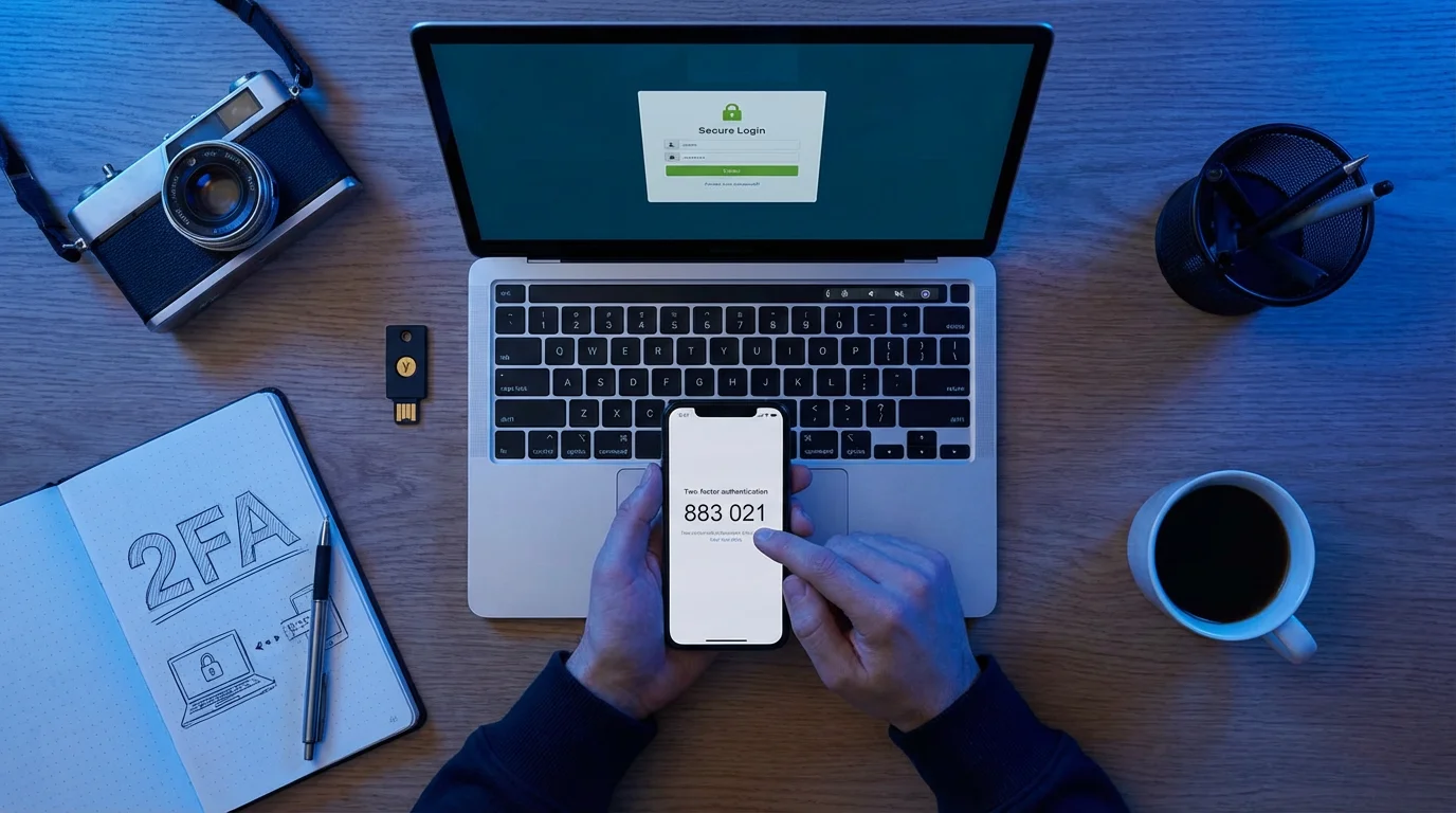 Embrace Two-Factor Authentication (2FA) illustration