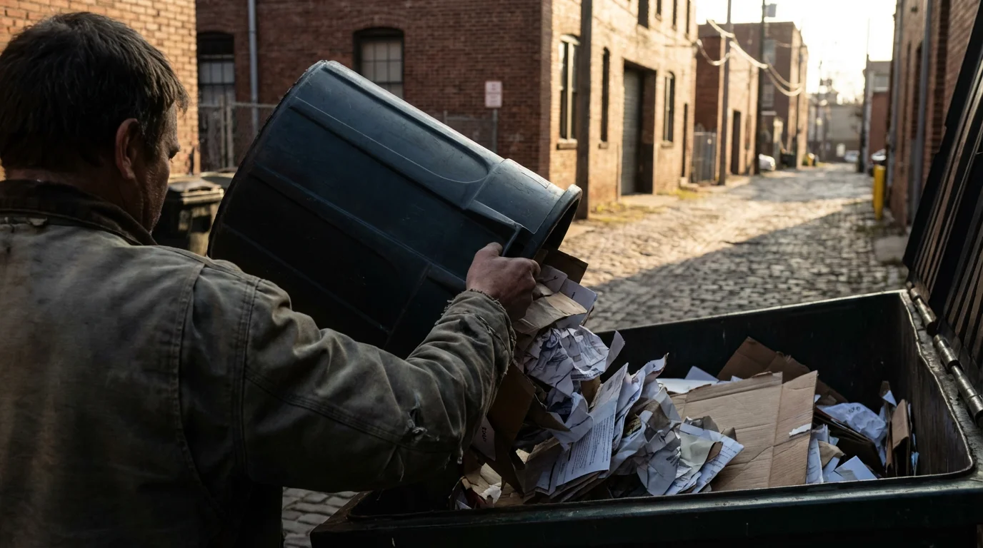 Emptying the Recycle Bin / Trash illustration