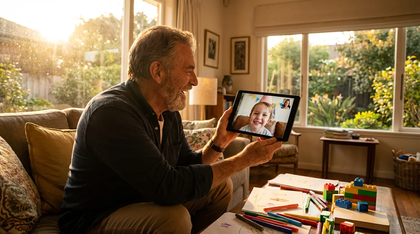 Endless Fun: Engaging Activities to Enjoy with Grandchild Over Video Call illustration