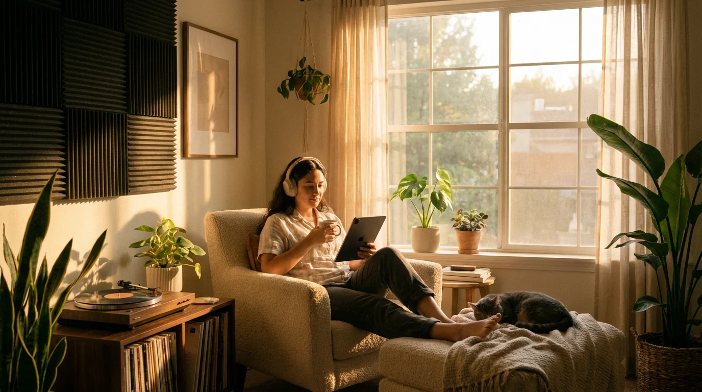 Enhancing Your Virtual Reading Experience: Tips for Lighting, Sound, and Comfort illustration