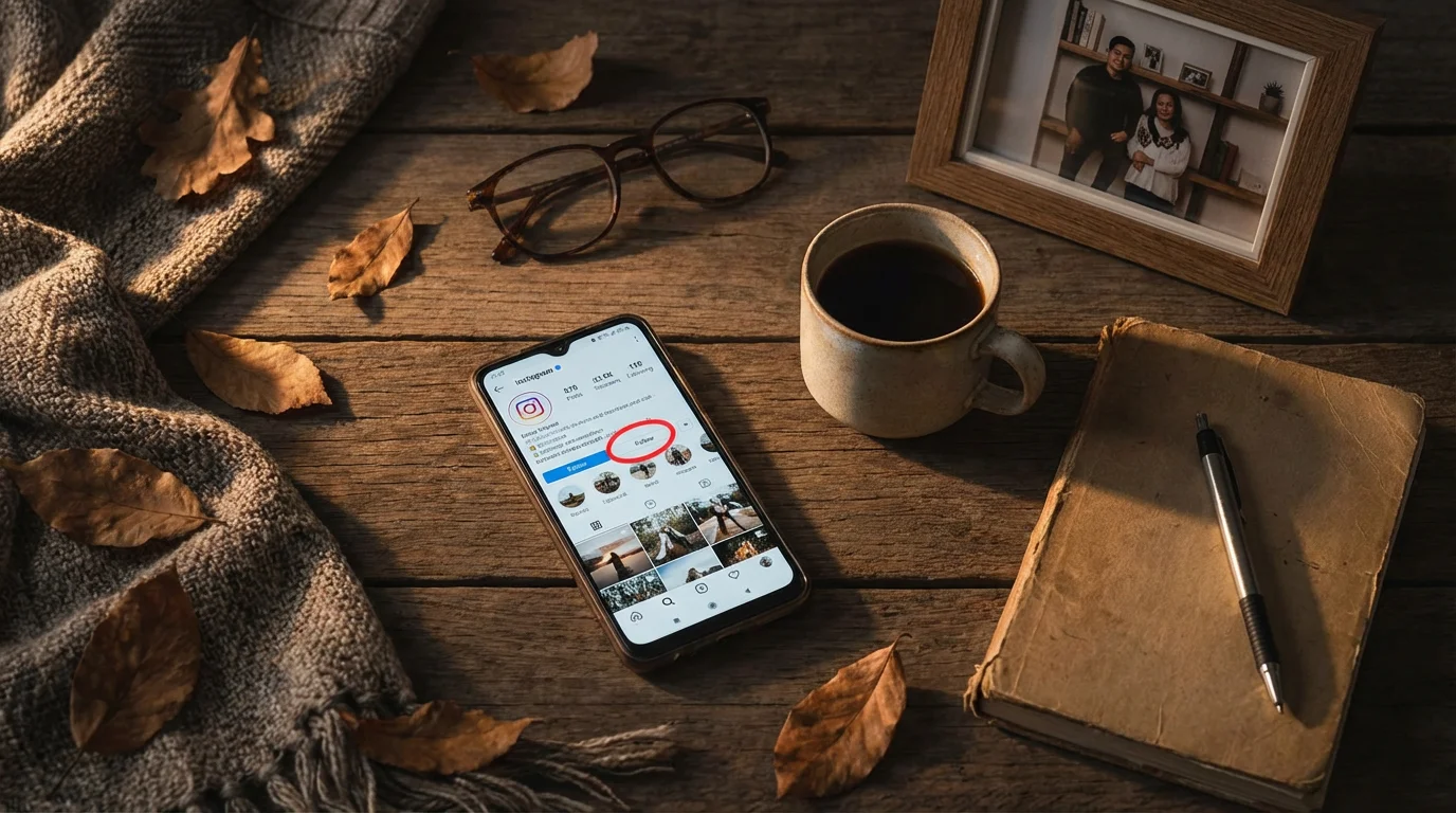 Finding and Following Your Loved Ones on Instagram illustration