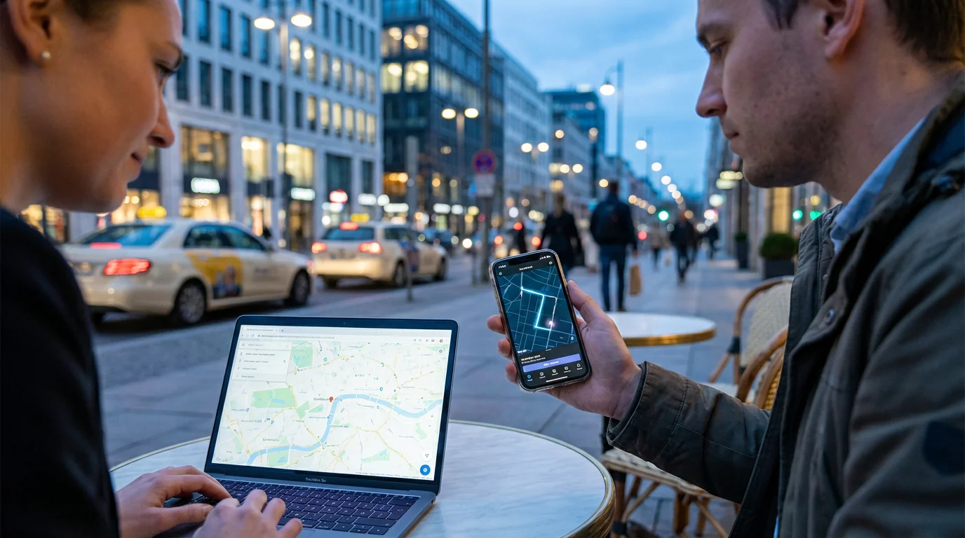 Finding Your Way: Getting Directions on Your Phone or Computer illustration