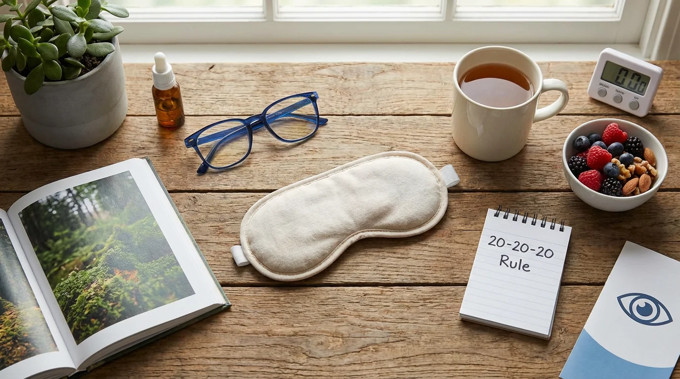 General Tips for Eye Comfort illustration