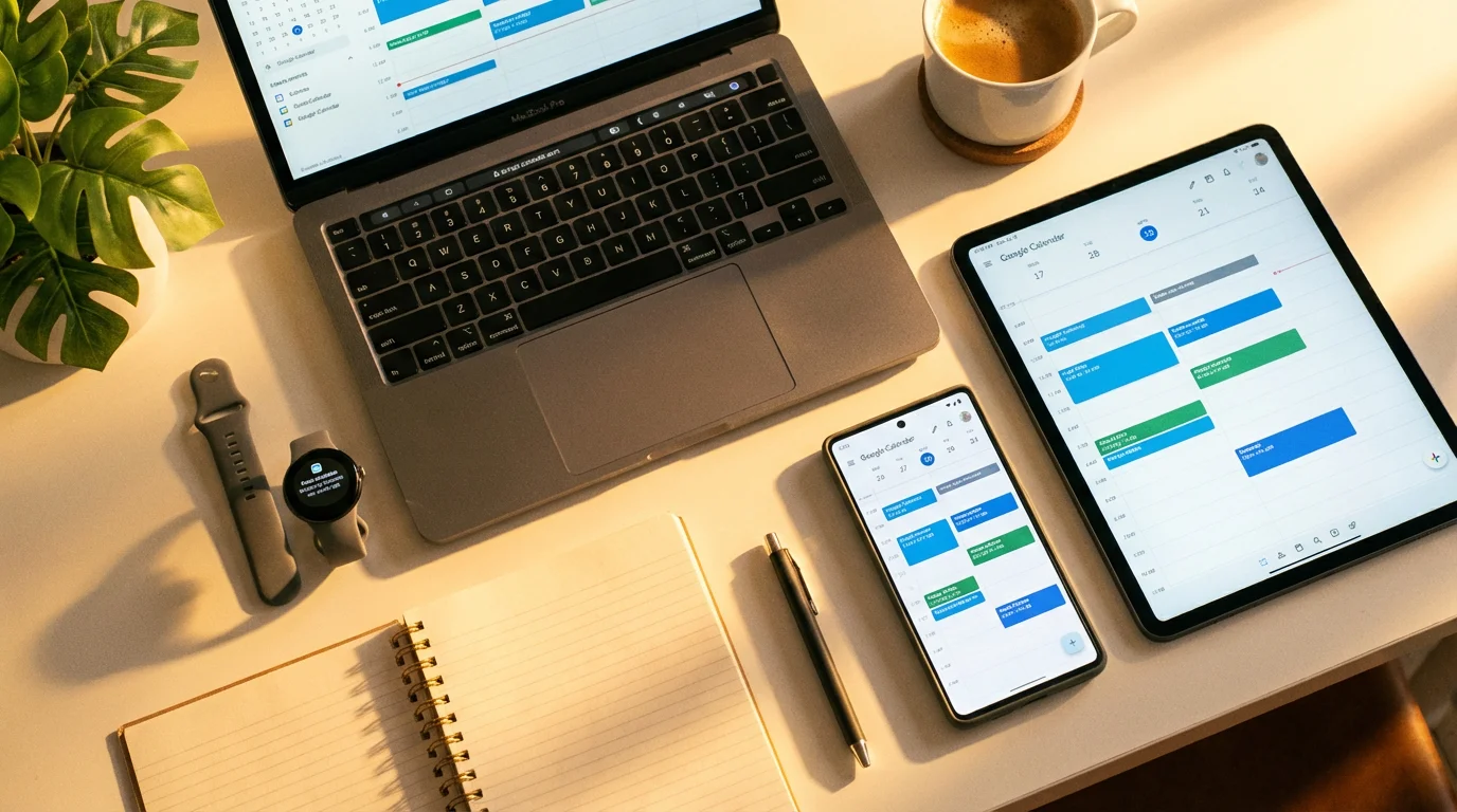 Getting Google Calendar on Your Devices illustration