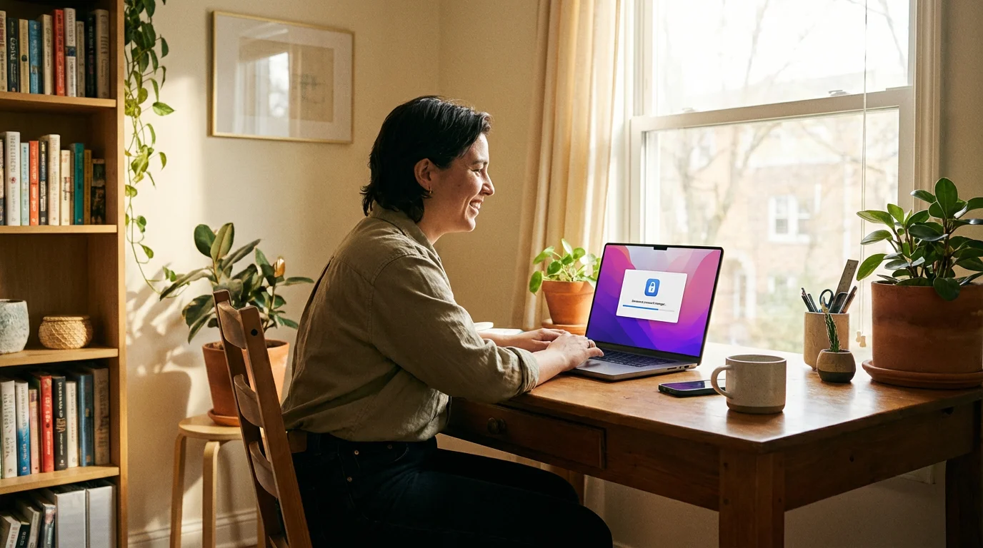 Getting Started: Downloading and Installing a Password Manager illustration