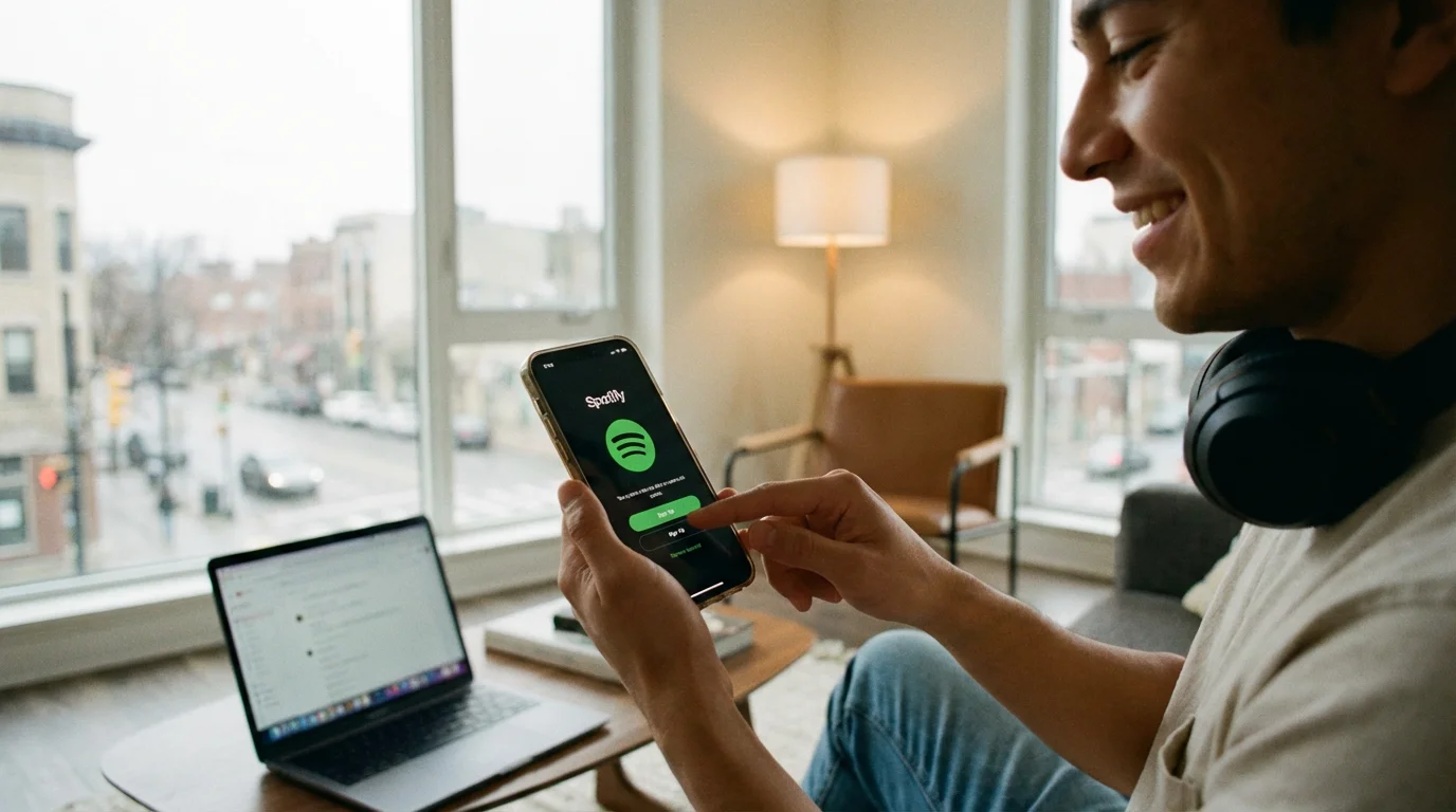 Getting Started with Spotify illustration