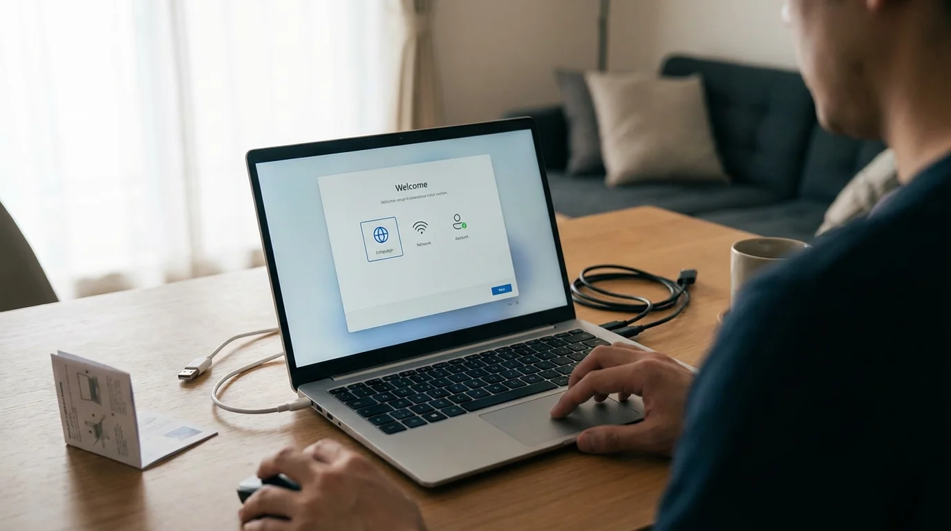 Getting Started with Your New Computer illustration