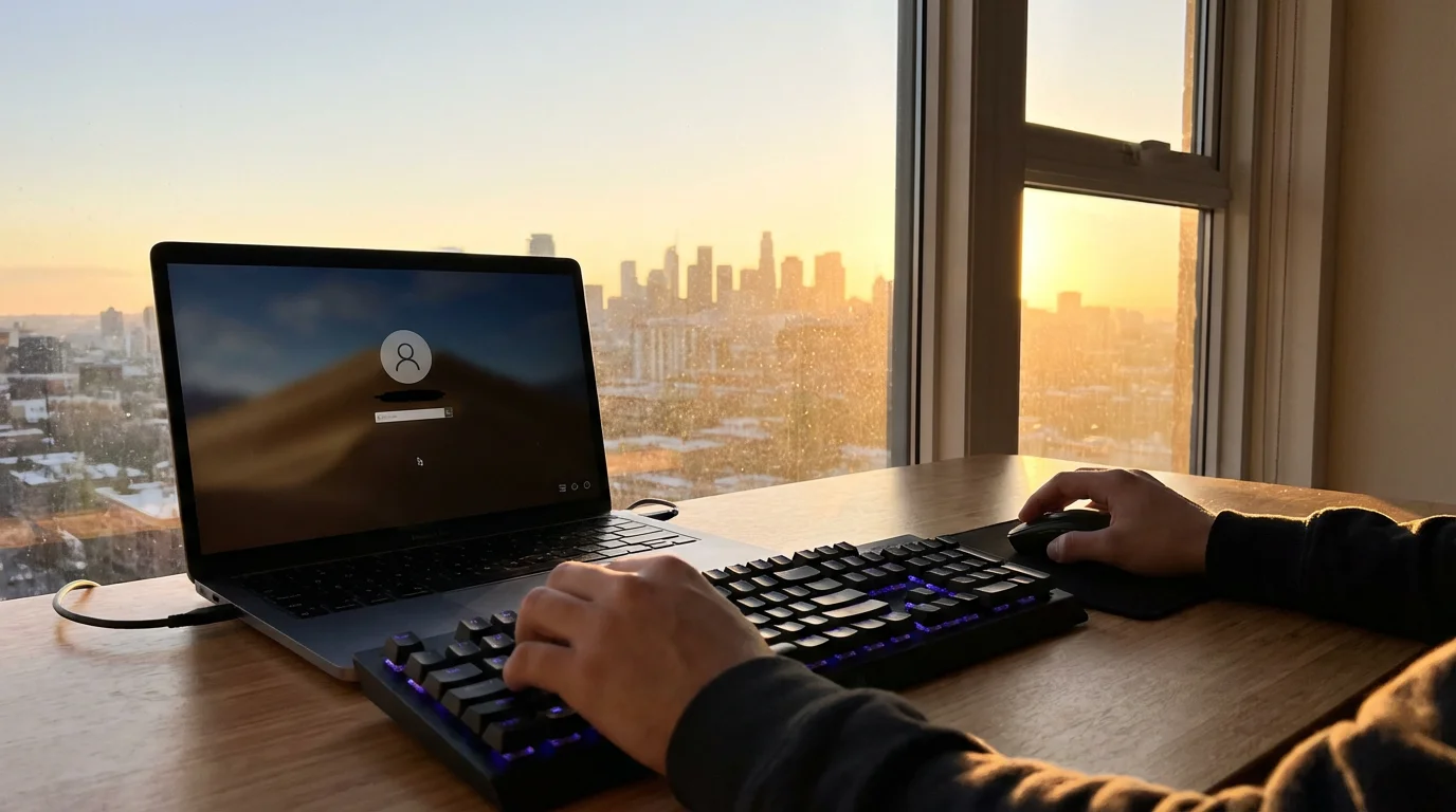 Getting to Your Desktop: Logging In illustration