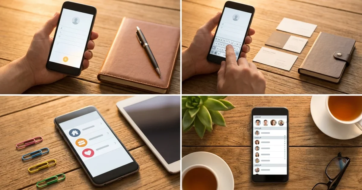 How to Add Contacts to Your Phone (And Keep Them Organized) - guide