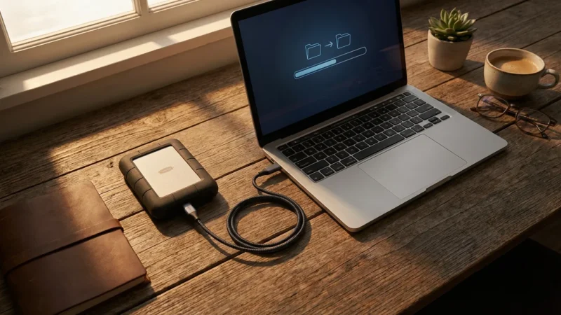 How to Back Up Your Computer Files to an External Drive - guide