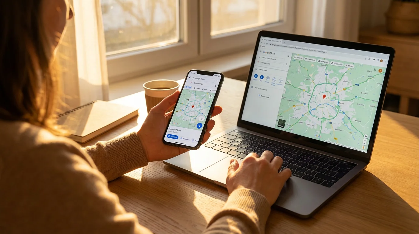 How to Get Google Maps on Your Phone or Computer illustration