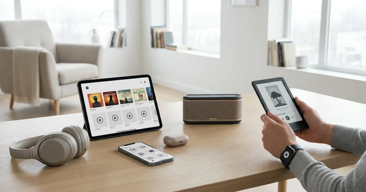 How to Listen to Audiobooks: Devices and Apps - guide