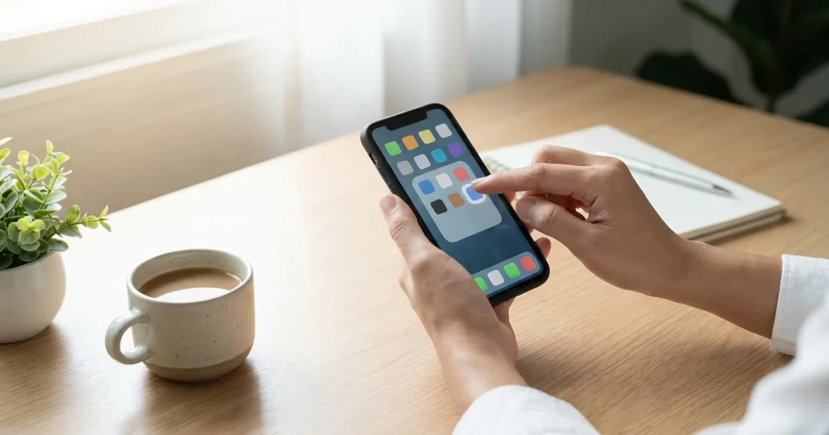 How to Organize Apps into Folders on Your Phone - guide
