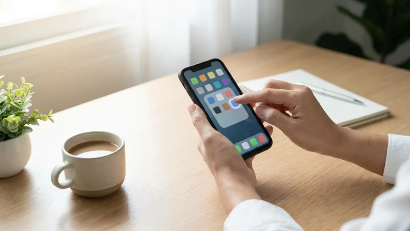 How to Organize Apps into Folders on Your Phone - guide