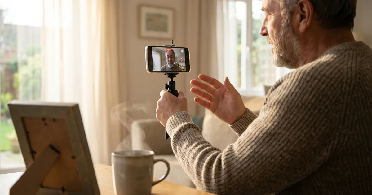 How to Record a Video Message for Family - guide